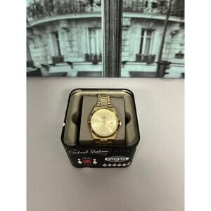 Fossil ES5299 Scarlette Three-Hand Date Gold-Tone Stainless Steel Watch